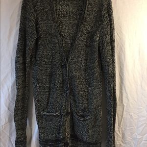 Black / grey cardigan